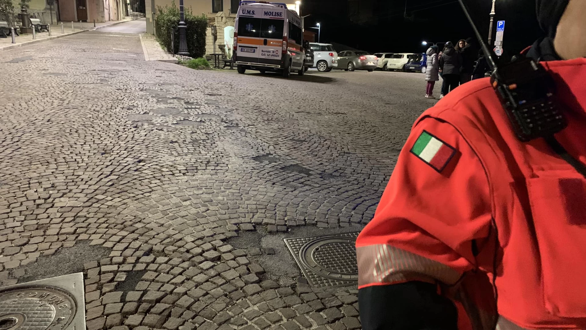 Terremoto in Molise, volontari operativi nell’assistenza ai cittadini
